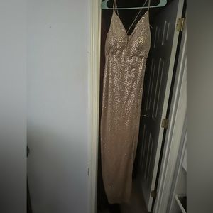 Gorgeous Formal Fitted Gown STRETCHY for amazing comfort. Worn once.
